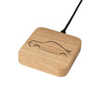 Lade das Bild in den Galerie-Viewer, Wireless Charger Blocks 911 / Elfer Design (Gravur) [Eiche] Holz
